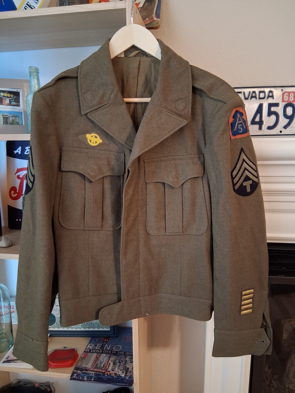 Vintage WWII-era US Army Air Forces Eisenhower Jacket